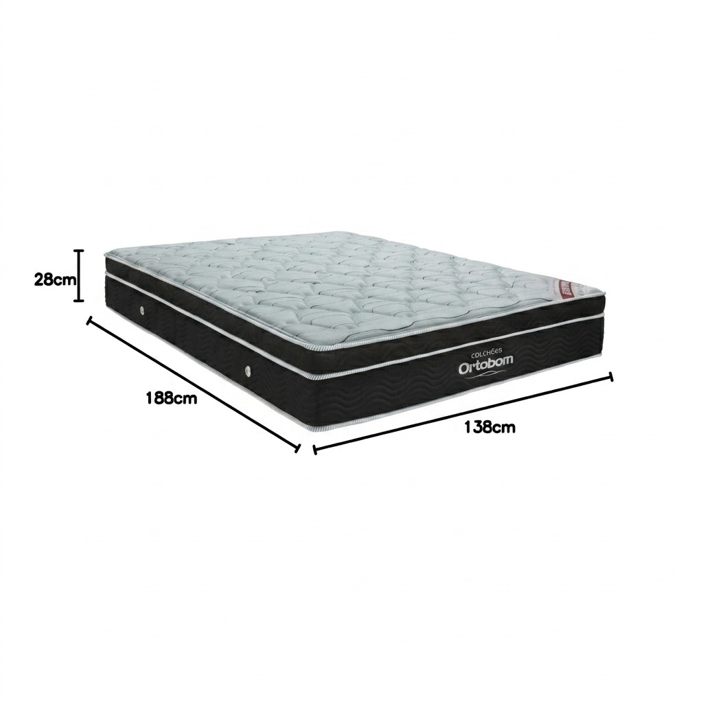 Colchão Elegant Superpocket Casal Ortobom 138x188