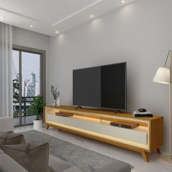 Rack Requinte com Led 2.12m de Largura - Gelius